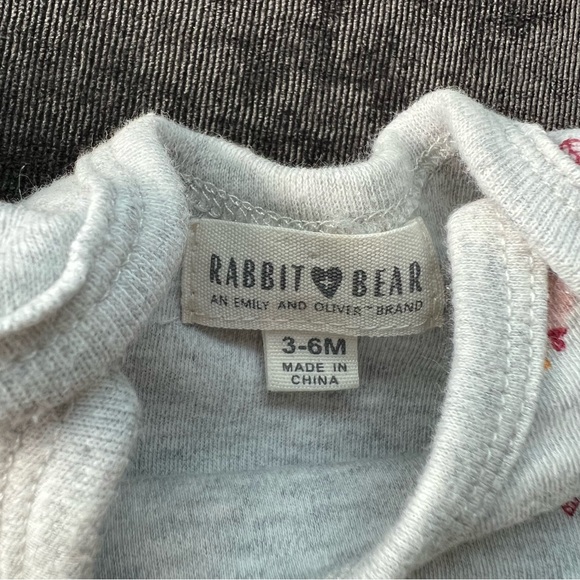 Rabbit + Bear Outfit Size 3-6 Months - Picture 3 of 10